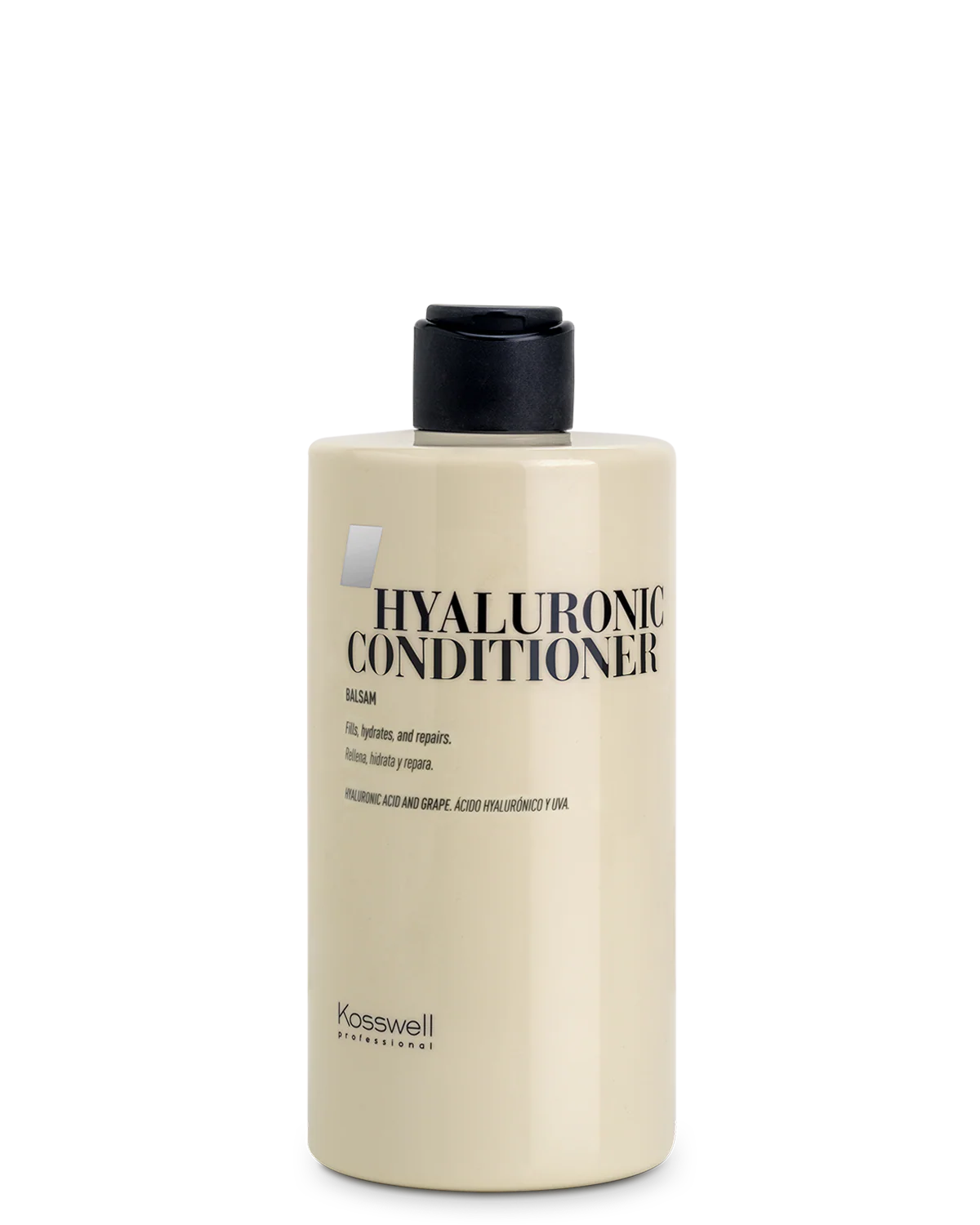 kosswell-hyaluronic-conditioner-balsam-500ml_1800x1800 Acondicionador Hyaluronic Age Repair Kosswell con ácido hialurónico para hidratar y rejuvenecer el cabello.